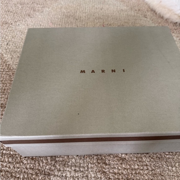 Marni Silver Leather Ankle Boots Mod style size 10  / 40 European - Picture 12 of 16